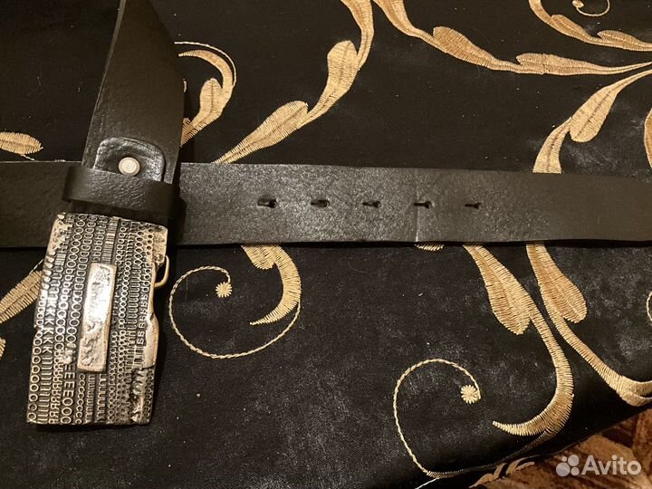 Джинсовый ремень шир. 40мм