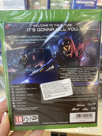Ghostrunner диск для Xbox Series X новый