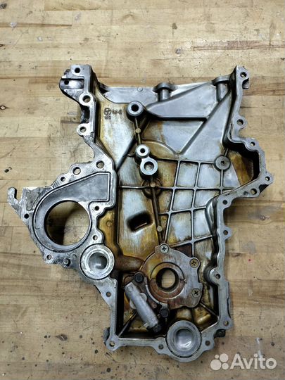 Крышка двигателя G4FC и масляный насос