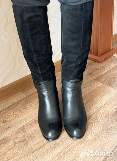 Сапоги женские натуральная кожа