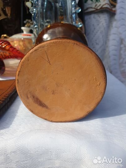 Ваза керамика обливная СССР