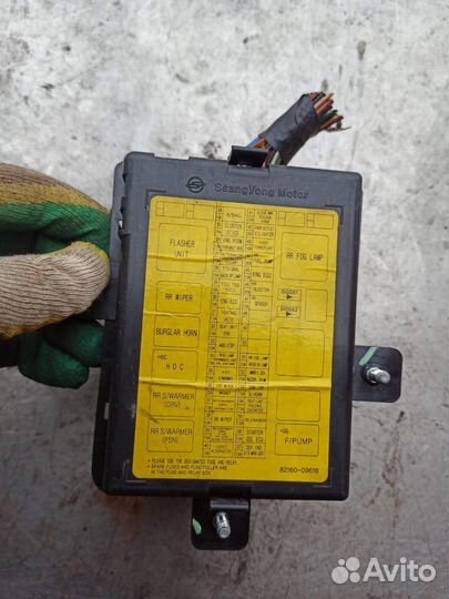 Блок предохранителей Ssangyong Kyron 1