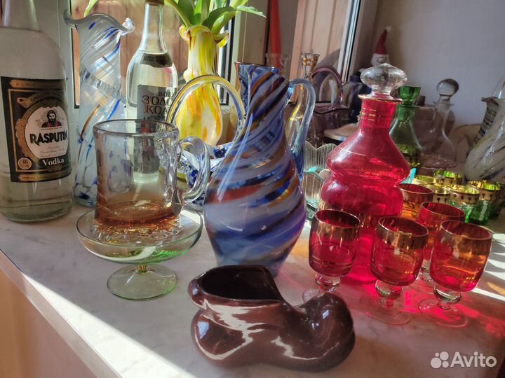 Цветное стекло. Керамика. Фарфор. СССР. Европа