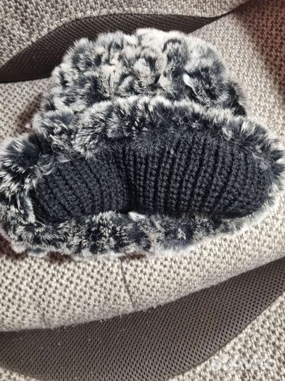 Новая шапка натуральный мех