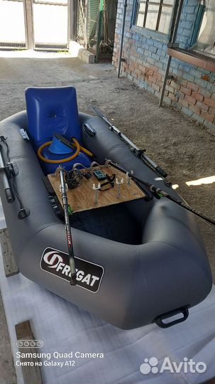 Лодка надувная двухместная бу