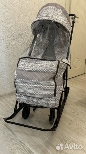 Детские зимние санки