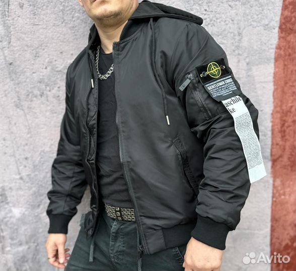 Бомбер Stone Island