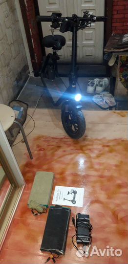 Электросамокат с сиденьем взрослый
