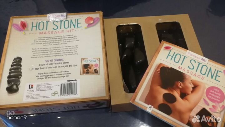 Камни для стоун массажа,8шт