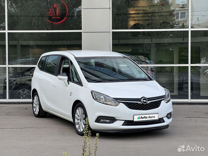 Opel Zafira 1.6 МТ, 2019, 123 015 км