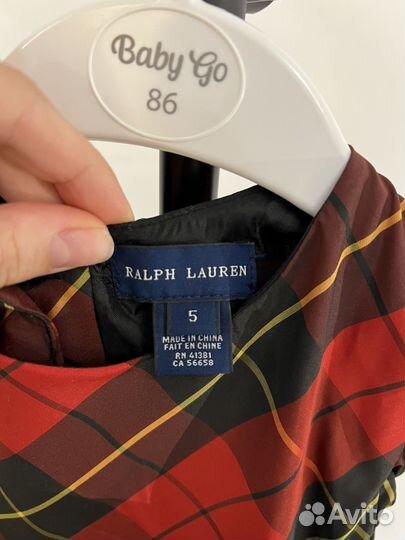 Детское платье ralph lauren