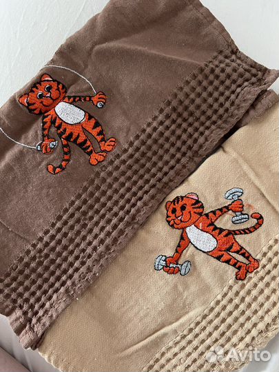 Кухонные полотенца вафельные