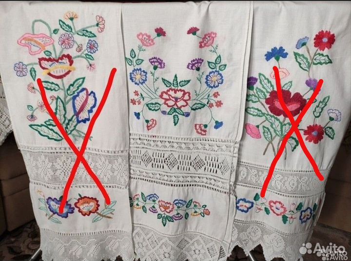 Рушник старинный, ручная работа