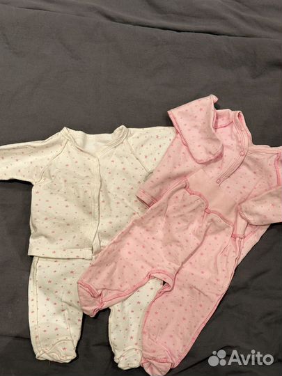 Пакет вещей для новорожденного