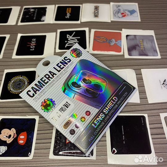 Защитное стекло на камеру iPhone