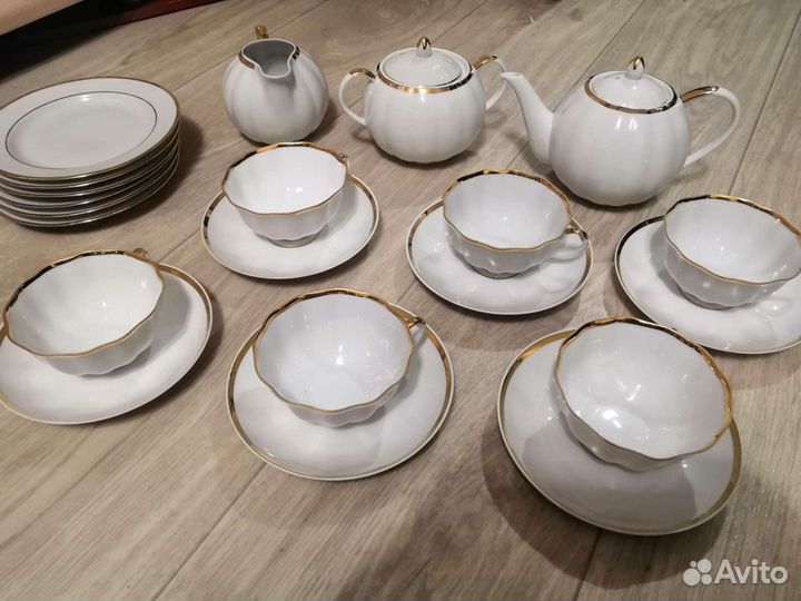 Чайный сервиз СССР дулево