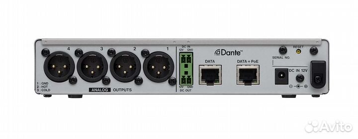 Конвертер Tascam ML-4D/OUT-X Dante-Analogue