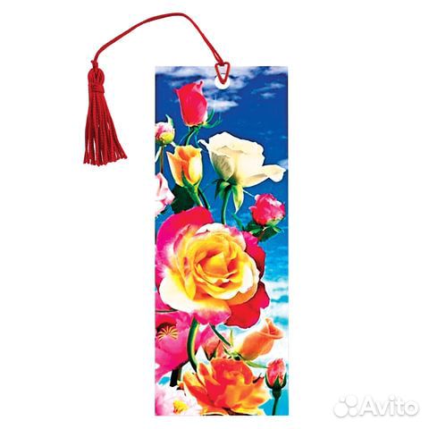 Закладка книг с линейкой, 3D-объемная, brauberg Ро