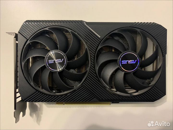 Видеокарта asus GeForce RTX 3060 Dual OC Edition