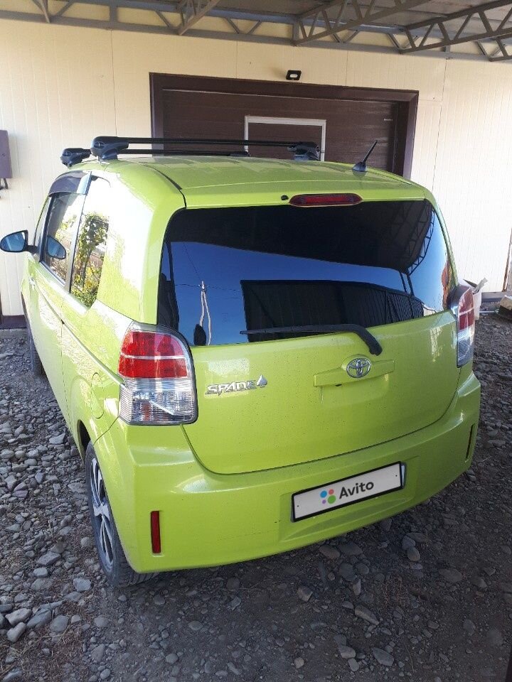 Toyota Spade: фото из отзыва