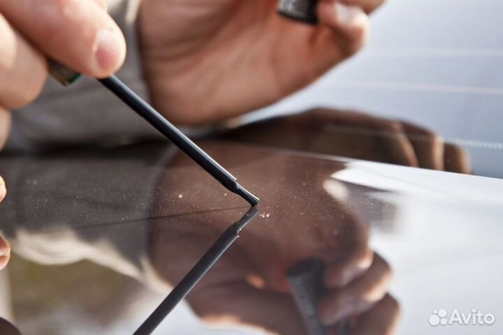 Подкраска-кисточка для Такси