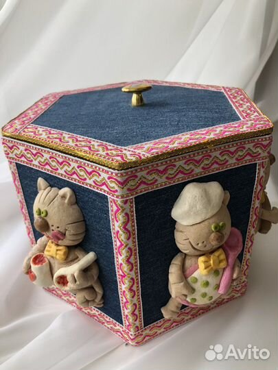 Шкатулка-поделка