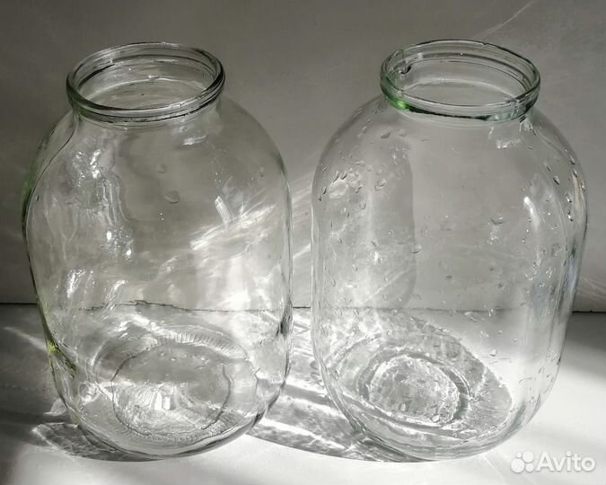 Банки стеклянные 2-х и 3-х литровые