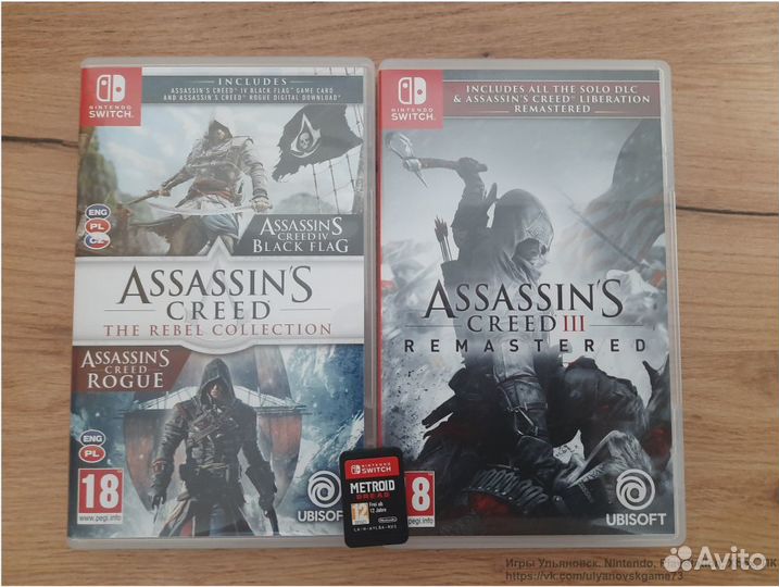 Игры на Nintendo Switch (обмен, продажа)