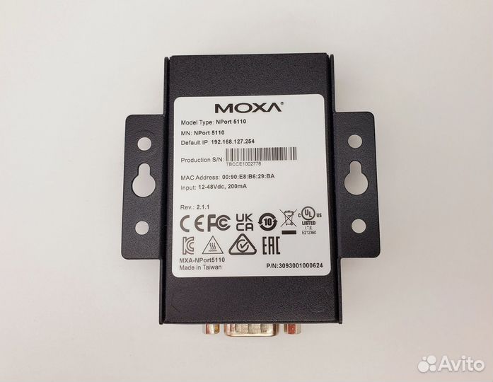 Преобразователь moxa NPort 5110
