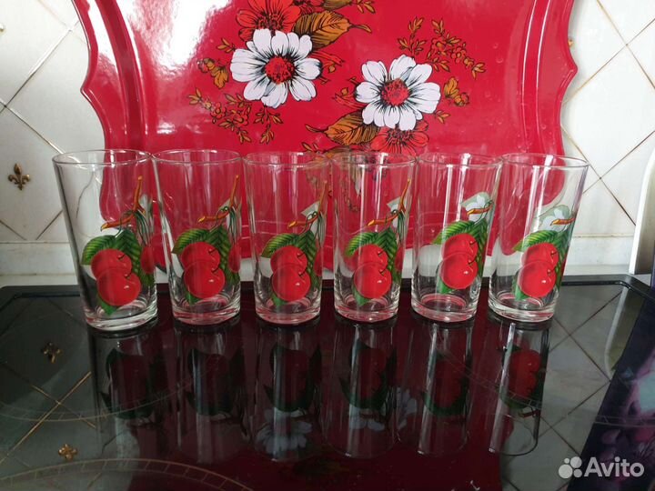 Стаканы стекло Гусь хрустальный