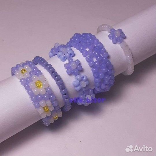 Кольцо из бисера