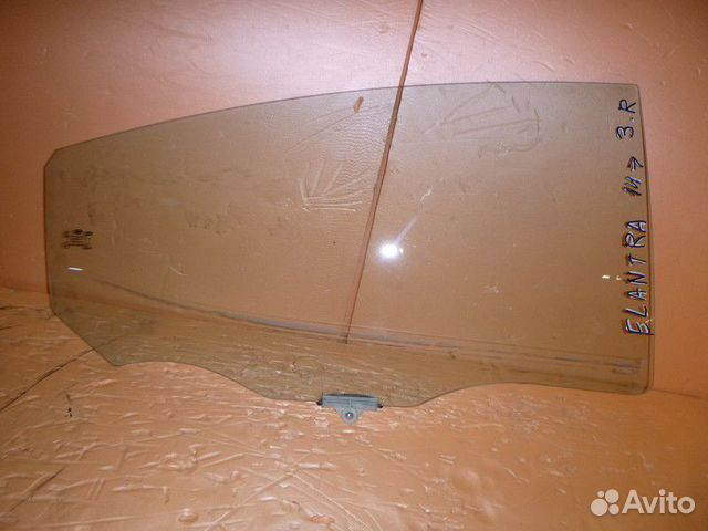 Стекло двери задней правой hyundai elantra 2011-20