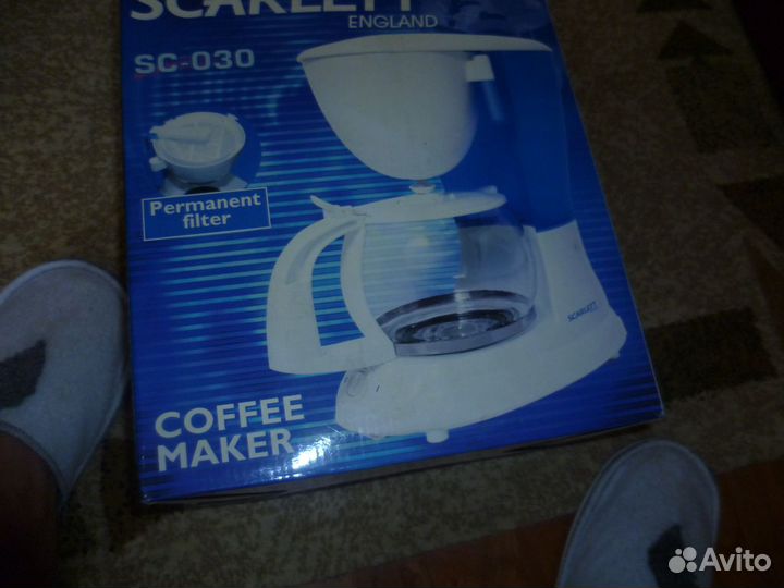 Кофеварка скарлетт sc-030