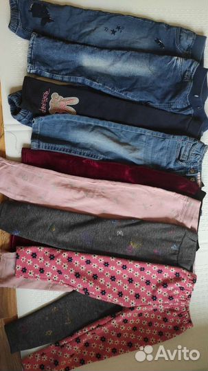 Вещи пакетом для девочки 98-116