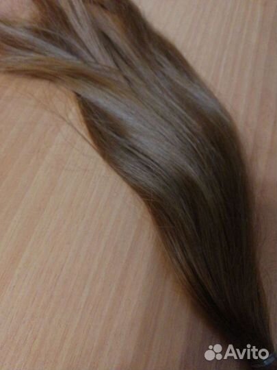 Волосы натуральные срез
