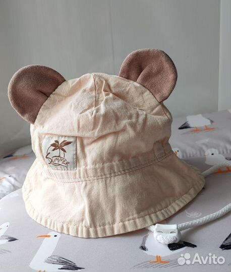 Панама шапка кепка 3-6-9 месяцев