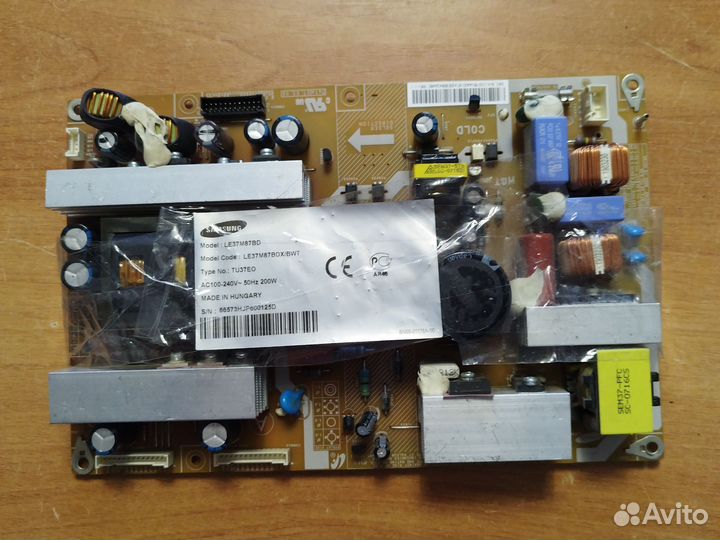 Блок питания тв samsung LE37M87BD