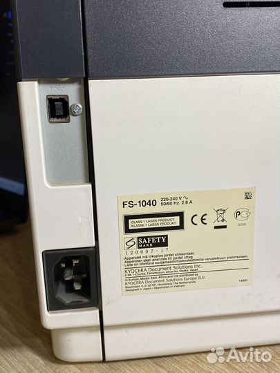 Принтер kyocera fs 1040