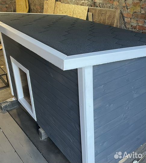 Будка для собаки утепленная