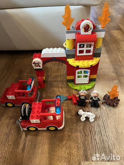 Lego duplo пажарная станция