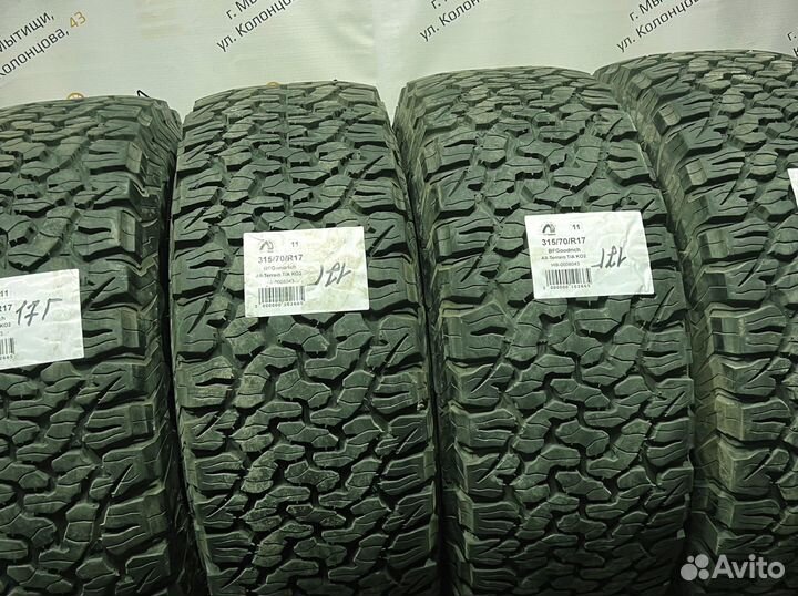 Bfgoodrich All-Terrain T/A KO2 315/70 R17 94Y