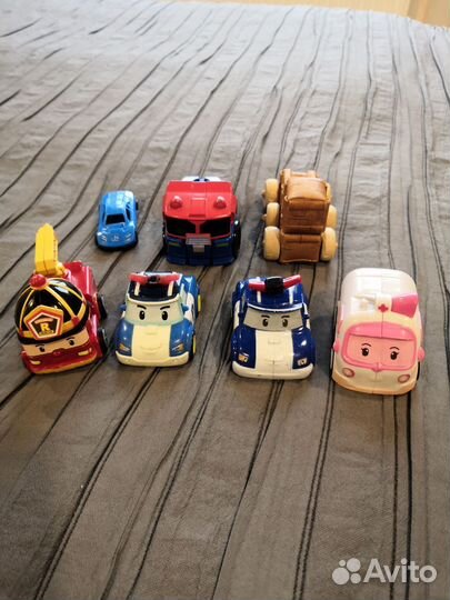 Машинки Поли Робокар