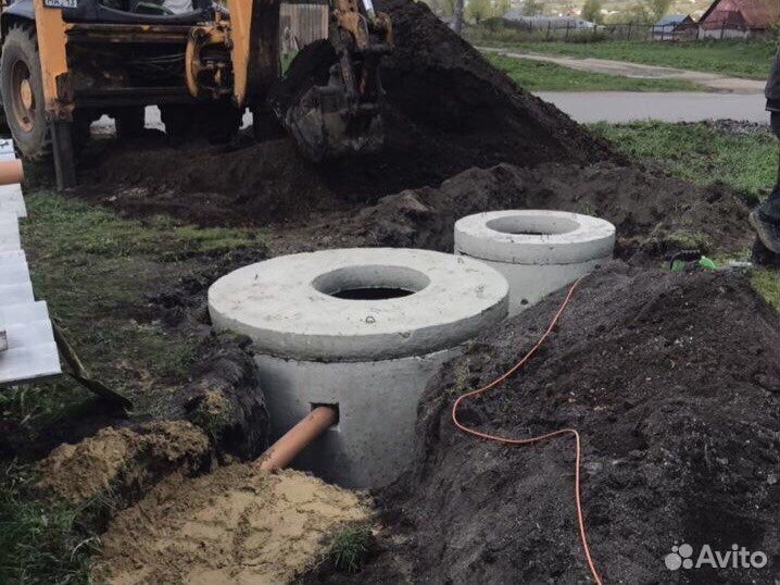 Колодец, Канализация, Септик, Под ключ