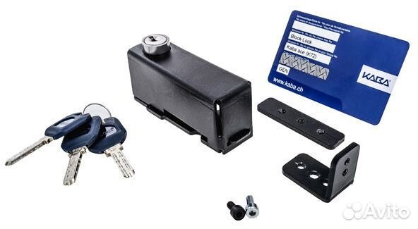 Замок на OBD разъём (Block-Lock с цилиндром kaba)