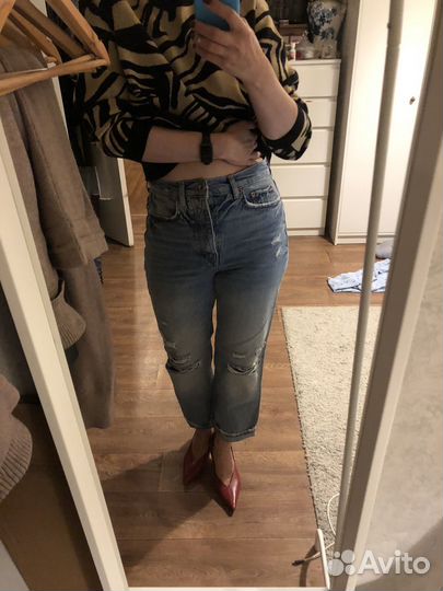 Джинсы zara