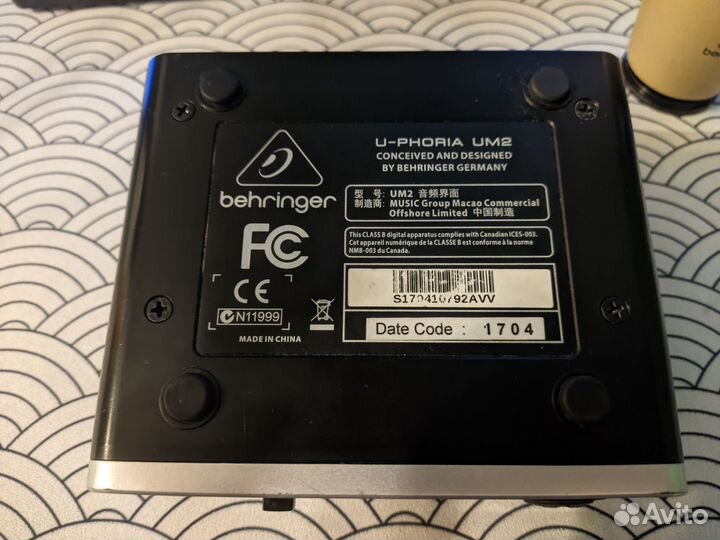 Комплект микрофон и аудиокарта