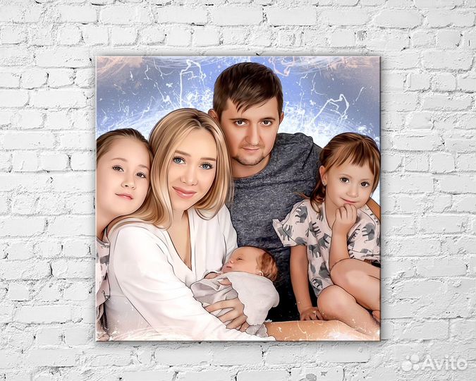 Портреты по фото (Digital Art)