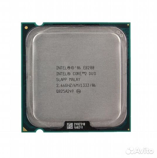 Б/у Core2Duo E8200 2,66/6/1333 slapp