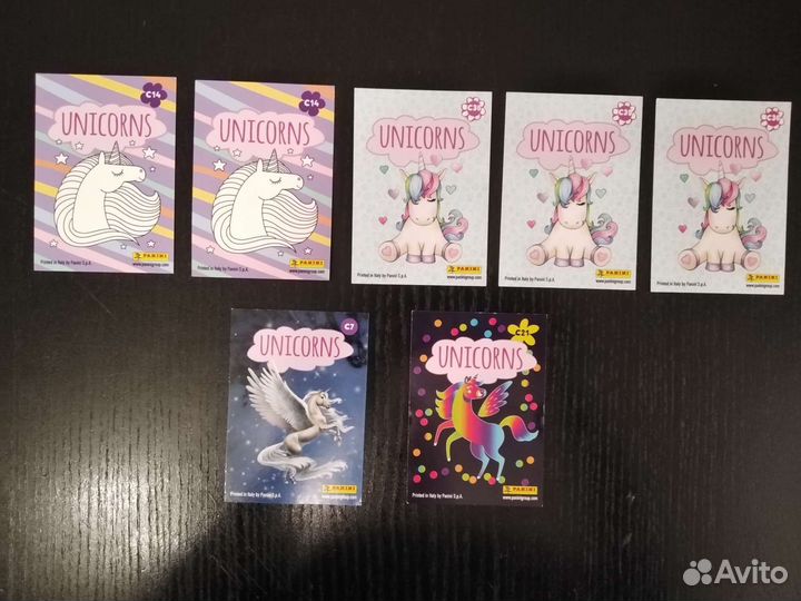 Наклейки и карточки