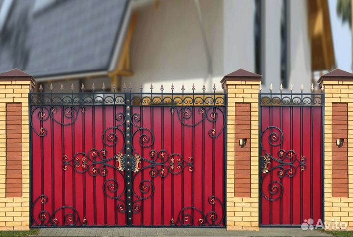 Колпаки на забор